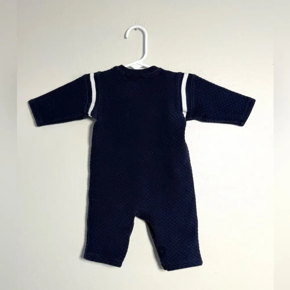 Ralph Lauren Blue Quilted One Piece for Baby - Size 6 Months